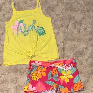 Carter's Bright Yellow Tank Top